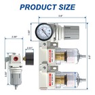 Air Dryer Filter 1 4in Npt Separator For Compressor Water Moisture