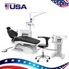 Dental Unit Chair Computer Controlled Dc Motor Integral Pu Leather Doctor Stool 