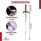 Legenday Medieval Renaissance Crusader Knights Templar Medieval Sword 29 5 