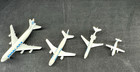 4 Diecast Pan Am Airways Airplanes B-747 airbus b-727 atr 42  Schabak W  Germany