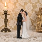 Wedding Cake Topper  4 3  Bride And Groom Figurine  Vintage Cake Toppers