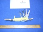 Victorinox Swiss Army Knife - 91mm Swisschamp - Stayglow Gitd With New Sheath