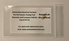 Electrical Terminal Pin-fit tension Testing Tool - Domestic   European Vehicles 