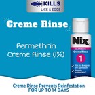Nix Lice Killing Creme Rinse Extra Strength And Comb  2 Fl Oz 