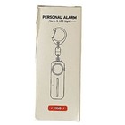 Alarm Keychain With Flashlight Safety Self Defense Portable Siren New Emergency