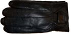 Men s Leather Gloves  Black Unbranded Winter Gloves Lined Warm Gloves Brand New
