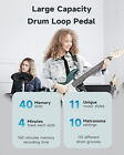 Donner Circle Looper Effects Pedal Drum Machine Tempo 40 Slot 160 Min Loop Pedal