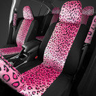 Carxs Leopard Print Car Seat Covers Full Set  Includes Matching Seat Belt Pads A