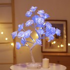16 Color Changing Rose Tree Lamp W  Remote Table Rgb Lights Bedroom Night Lamp