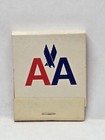 Vintage Matchbook Cover - Aviation American Airlines Aa W 19 Matches Matchbook