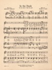 In The Dust  in The Dusk I ll Wait For You   Vocal  Vintage Sheet Music  1919