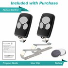 2 For Wayne Dalton 372310 Garage Door Remote 3973c 372mhz 3 Button-300643