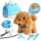 Robot Dog Toy For Girls Kids 3 4 5 6 Year Old  Interactive Walking Barking