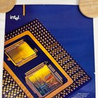 Vintage Intel Pentium Pro Processor Poster 20x13 Computer Tech Art