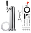 Draft Beer Tower Dispenser Single Faucet Hilangsan Stainless Steel Keg Tap 3inch