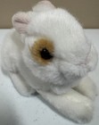 Russ Realistic Bunnies White Brown Bunny Rabbit Plush Stuffed Animal Toy 31924