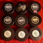 Lot Of 48  Ohl Qmjhl Whl Oddball Hockey Pucks Some Old Rare Vintage Critters    