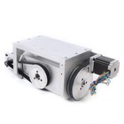 Cnc Indexing Head Cnc 4th Axis 5th Axis Rotary Axis 98mm Center Height Silver