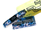Zox  inner Circle  Silver Single Med Goldie Wristband W card Wolves