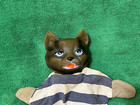 Vintage Kitty Cat Hand Puppet