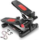 Xyhlc-stepper With Resistance Bands  Hydraulic Mini Stepper With Lcd Monitor  Fu