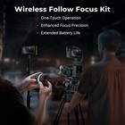Smallrig Wireless Follow Focus Lite Kit With Handwheel Controller   Receiver Mot