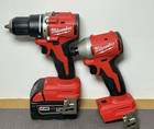 Milwaukee 3602-20  3651-20 Hammer Drill   Impact Driver Tool 4 0 Ah Batt charger