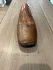 Antique Vintage Cobbler   s Wooden Shoe Mold Form Adult Primitive