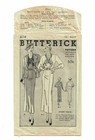 Vintage 1920s Sewing Pattern Women Dress Jacket Butterick 6114 Original Complete