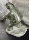 Soapstone Carving  Inuit Hunter  Vintage  5  Tall