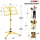 5 Core Music Stand Adjustable 57  Book Stands Foldable Portable Sheet Holder