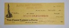Bank Check  The First National Bank  Juneau  Ak  4007