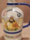 Vintage Gambrinus 1987 Jahreskrug Growler 13  Tall