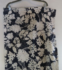 Lauren Ralph Lauren King Shams Set Of 2 Reversible Floral Blue White Stripe Nwot