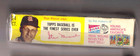 1963 Topps Baseball Empty Wax Pack Display Box Stan Musial Photo Stickers Vers 