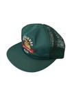 Vintage Moosehead Beer Canadian Lager Mesh Snapback Trucker Hat Cap Green