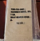 Vintage Nos Us Military M6 Fighting Knife Imperial Sealed Original Package 11 68