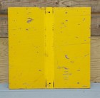 Vintage Wooden Yellow   Black Square School Children Exterior Sign 2ft X 2ft