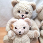 Lot Of 4 1986 Snuggle Bear Fabric Softener Bear Teddy Plush Russ Vintage Puppet