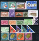 Stamps Panama  Small Mint Lh-h Collection 1936-1968  Over 60 Different Stamps