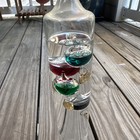 Vintage Galileo Floating Multicolor Balls Glass Tube Scientific Thermometer 13   