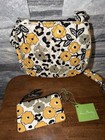 Vera Bradley Crossbody Bag Nwt Retired    go Wild   print W  Id Case Set