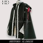 17th Century Musketeer Wool Cloak  Detachable Sleeves  Reenactment Costume