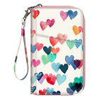 Family Passport Holder Credit Cards Case Wallet Rfid Blocking Travel Organizer