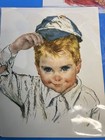 Northern Toilet Paper 8x10 Set Of 3 Boy Prints In Original Plastic Sleeve Vtg