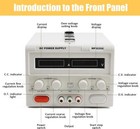 Mp3020d 30v 20a Dc Power Supply Variable Adjustable High Precision Digital Cord