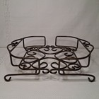 Princess House Fantasia Chip   Dip Meridian Metal Caddy Only