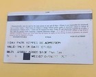 Walt Disney World Expired Admission Pass 25th Anniversary Park Hopper 1997 Blue