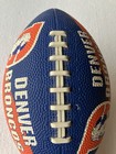 Denver Broncos Castrol Promotional Nfl Football Hutch Rubber Retro Logo