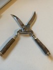 Collectible Justinus German Poultry Shears With Antler Handles